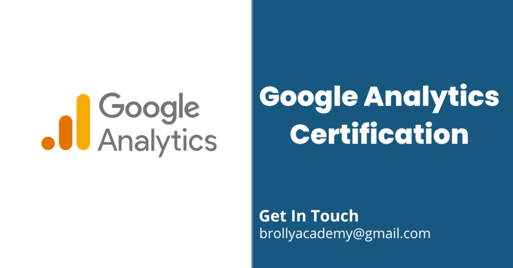 Google Analytics Certification