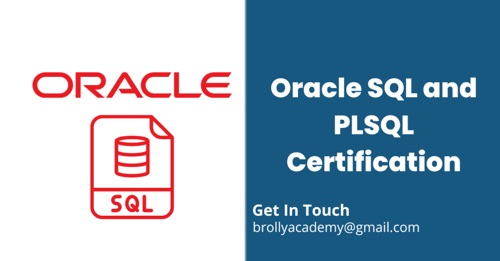 Oracle SQL and PLSQL Certification