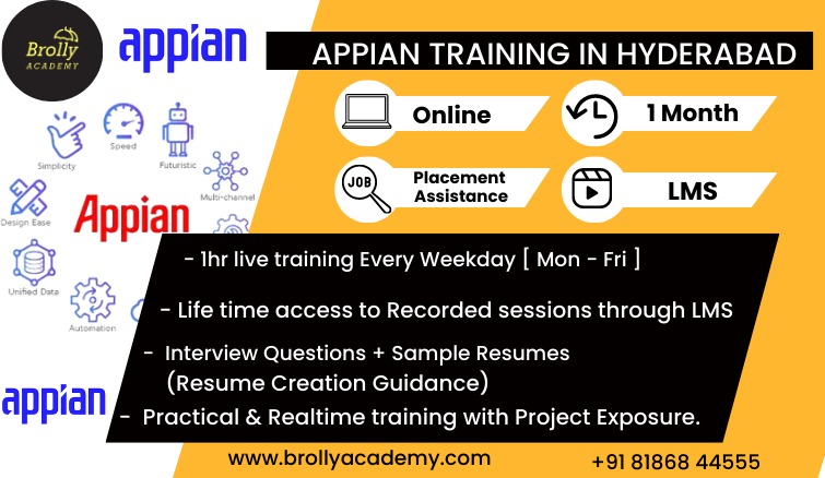 Appian Training in Hyderabad