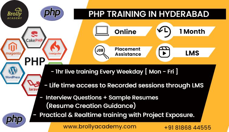 PHP Training in Hyderabad