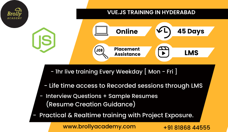 Vue.js Training in Hyderabad